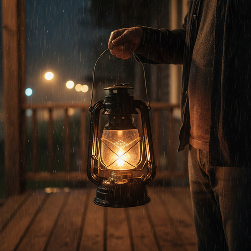 21st Century 10" Hurricane Lantern Globrite Oil/Kerosene Camping Lantern Assorted Colors