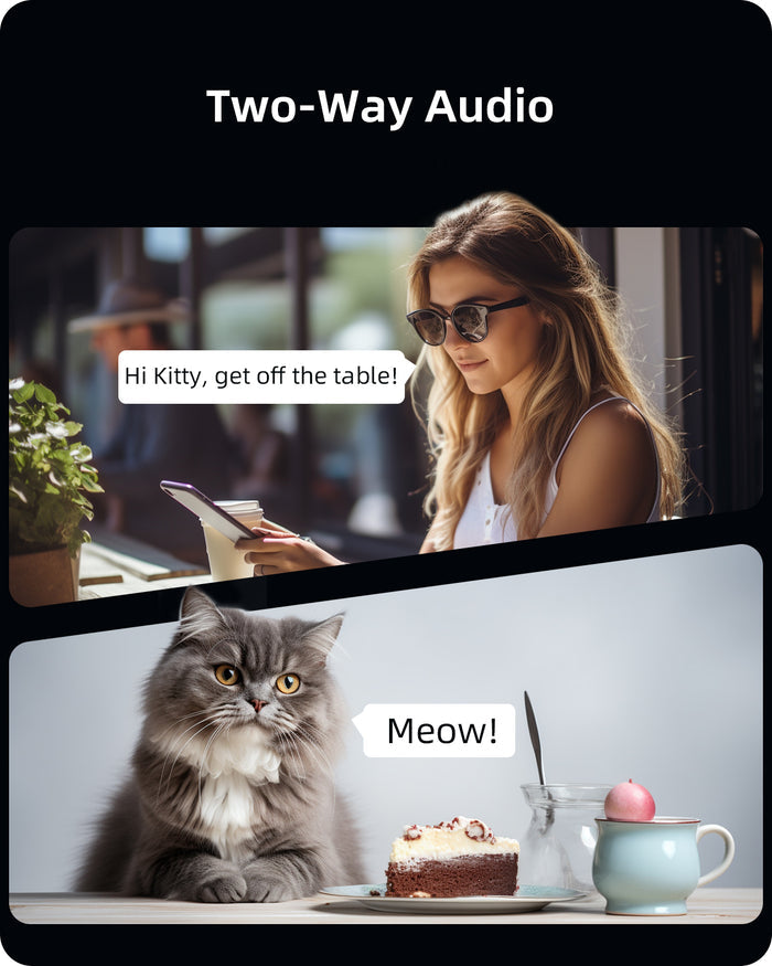 2K Pet 360° Camera