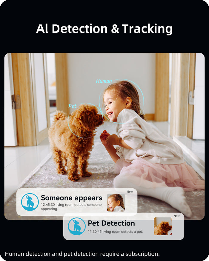 2K Pet 360° Camera