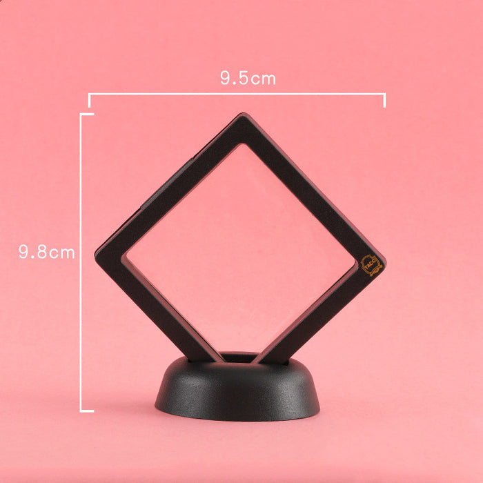 3D Jewelry Coin Display Stand Case Rack Collections Storage Box For Earring Gems Ring Doll Coin Badge Medal Holder - photo 8