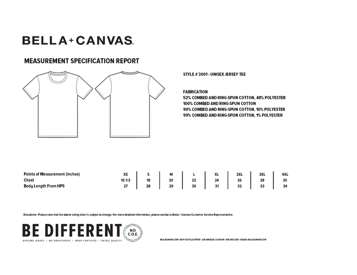 2025 Pit Bull Awareness Shirt sizing and fit guide by LIX Pet Wellness