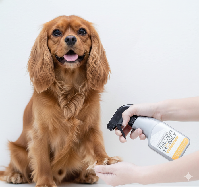 Absorbine Silver Honey Hot Spot & Wound Pet Care Spray Gel Antibiotic-Free 8 oz. 3-Pack