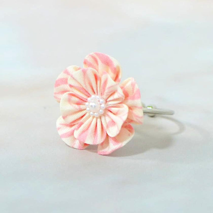 [ACCESSORY 4 PIECES] WILLOW WOOD (BROOCH, HAIR CLIP, RING, EARRINGS) | TSUMAMI KANZASHI