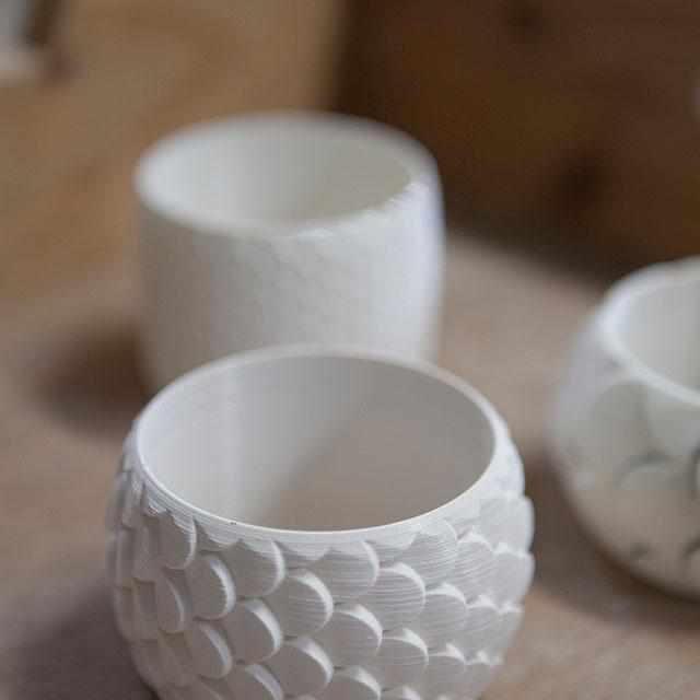 [ACCESSORY] SASKIA DIEZ JEWELRY BOX SINGLE (WHITE MATTE) | 2016/ | IMARI-ARITA WARES