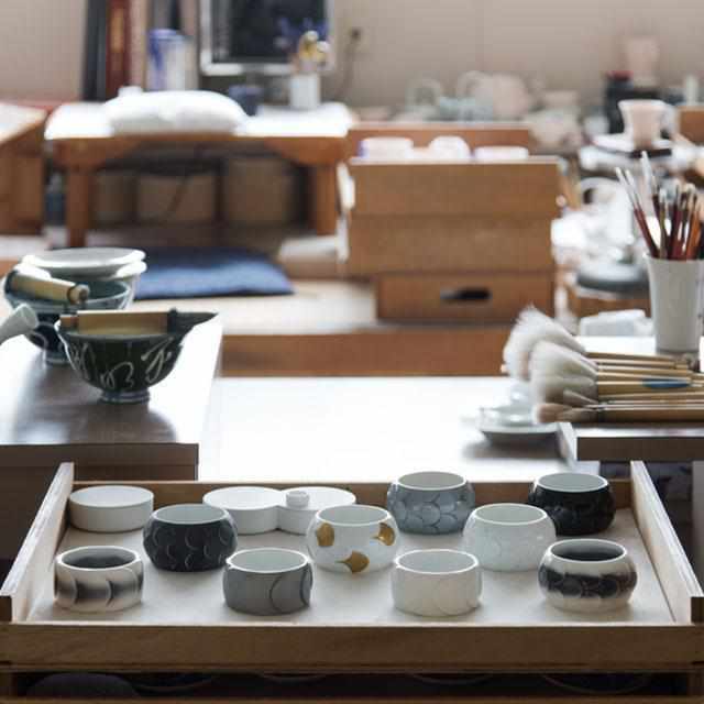 [ACCESSORY] SASKIA DIEZ JEWELRY BOX SINGLE (WHITE MATTE) | 2016/ | IMARI-ARITA WARES