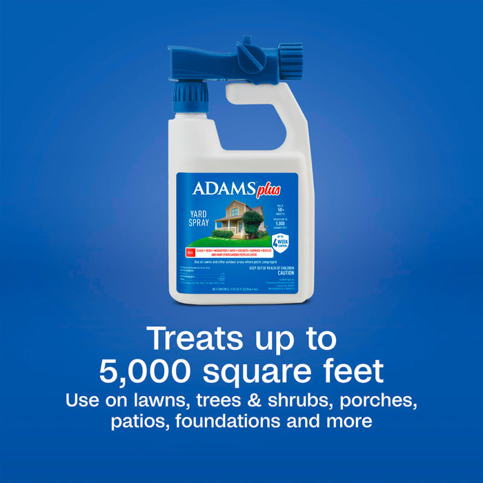 Adams Complete Indoor & Outdoor Flea Treatment System for Large Dogs 31–60 lbs Bundle