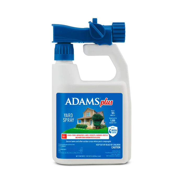 Adams Complete Indoor & Outdoor Flea Treatment System for Small Dogs 5–14 lbs Bundle