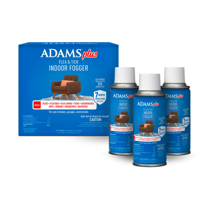Adams Complete Indoor & Outdoor Flea Treatment System for XLarge Dogs 61–150 lbs Bundle