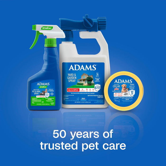 Adams Plus Flea & Tick Collar for Dogs & Puppies One Size Fits All 4-Count