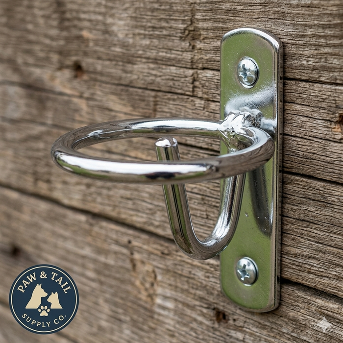 Aime Metal 2" Bucket Hook Hanger for Horse Feed & Water Buckets 6-Pack