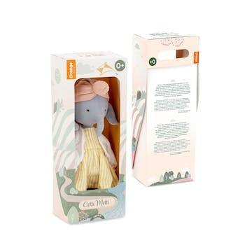 Alice The Elephant Doll - Ruby & Grace
