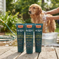 ALZOO 2-in-1 Dog Shampoo & Conditioner Plant-Based Rosemary Scent 8 oz. 3-Pack