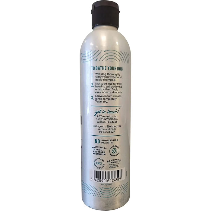 ALZOO Reusable Dog Shampoo Bottle & Vanilla Powder Shampoo Bundle Set