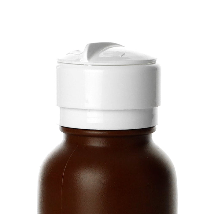 Amber Alcohol Dispensing Bottle Refillable Dispenser 8oz Bundle 6-Pack