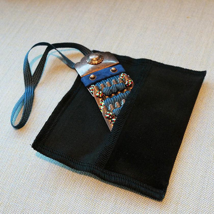 [AMULET] KAZARI KOYOROI® MINI COPPER (DARK NAVY BRAID) | Art Armor| Kyoto Armor