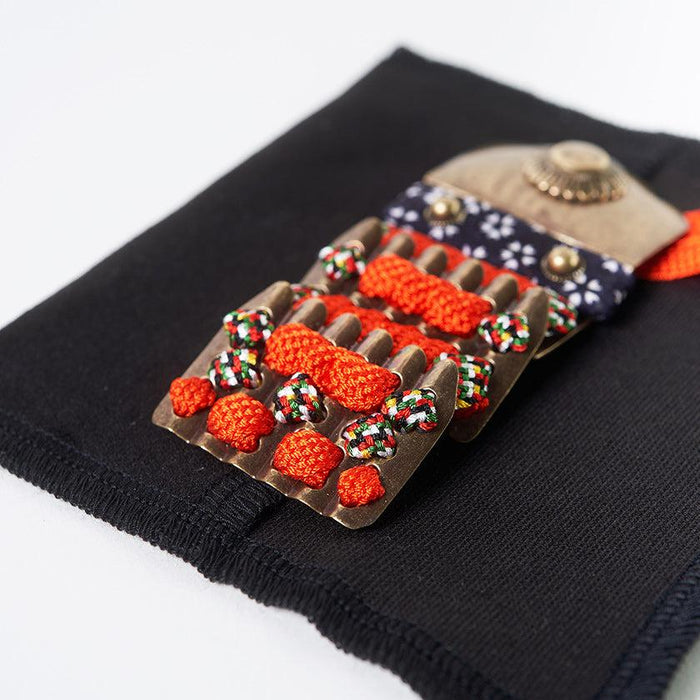 [AMULET] KAZARI KOYOROI® MINI GOLD (RED BRAID) | Art Armor| Kyoto Armor