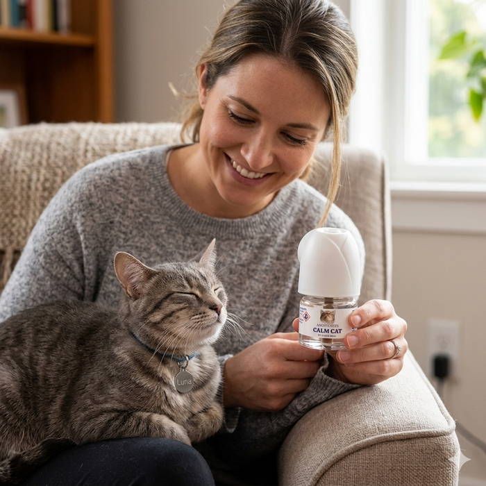 Angels' Eyes Calm Cat Calming Diffuser Kit for Cats 1.6 fl oz Stress Support
