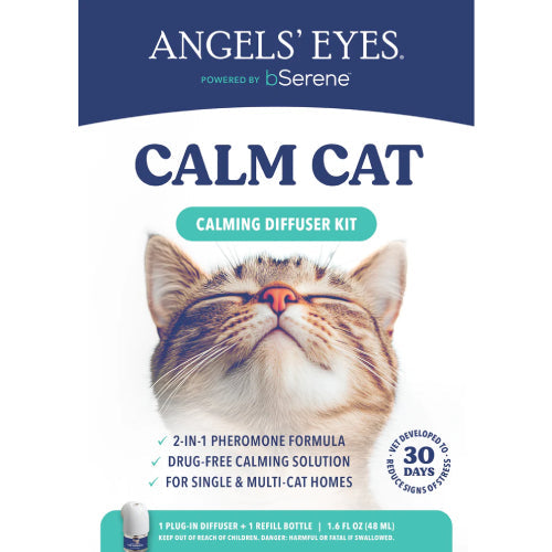 Angels' Eyes Calm Cat Calming Diffuser Kit for Cats 1.6 fl oz Stress Support