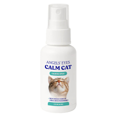 Angels' Eyes Calm Cat Calming Spray 2 fl oz. Pheromone Spray for Cats Stress Relief