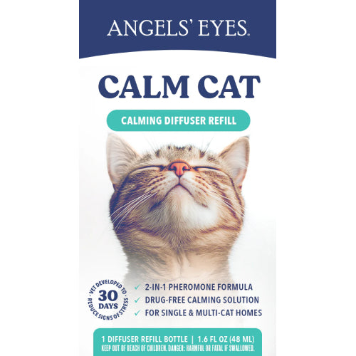 Angels' Eyes Calm Cat Diffuser Refill 1.6 fl oz Pheromone Refill for Cats 30 Day