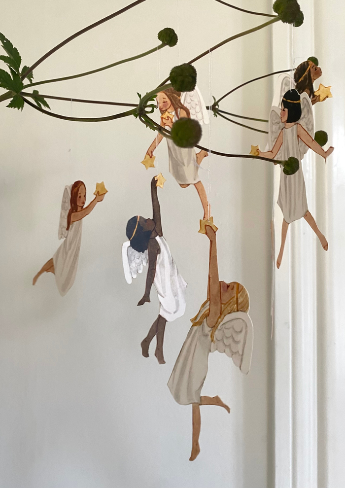 Angels With Stars Christmas Papercraft: NEW ARRIVAL