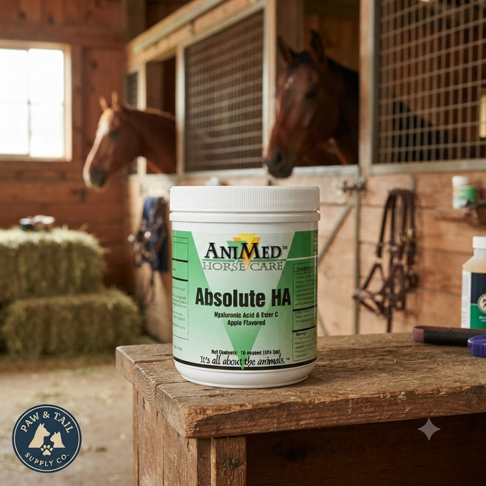 AniMed Absolute HA Horse Joint Supplement Apple Flavor 16 oz.