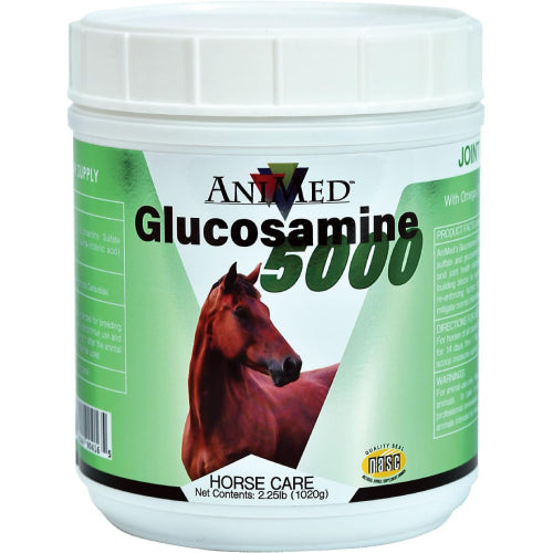 AniMed Glucosamine 5000 Horse Joint Supplement Powder 2.25 lbs.