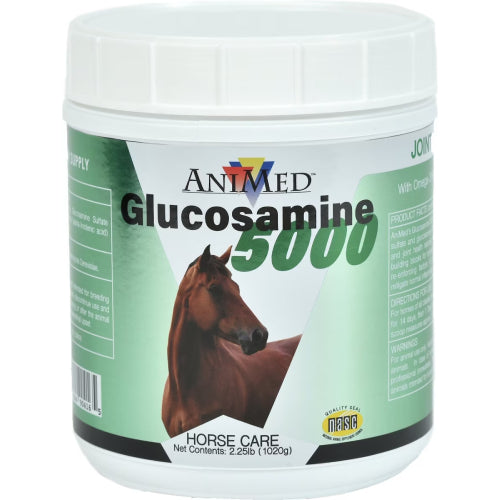 AniMed Glucosamine 5000 Horse Joint Supplement Powder 2.25 lbs.