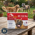 Apex Plus Flea & Tick Treatment for XLarge Dogs 89-132 lbs 3-Month Supply