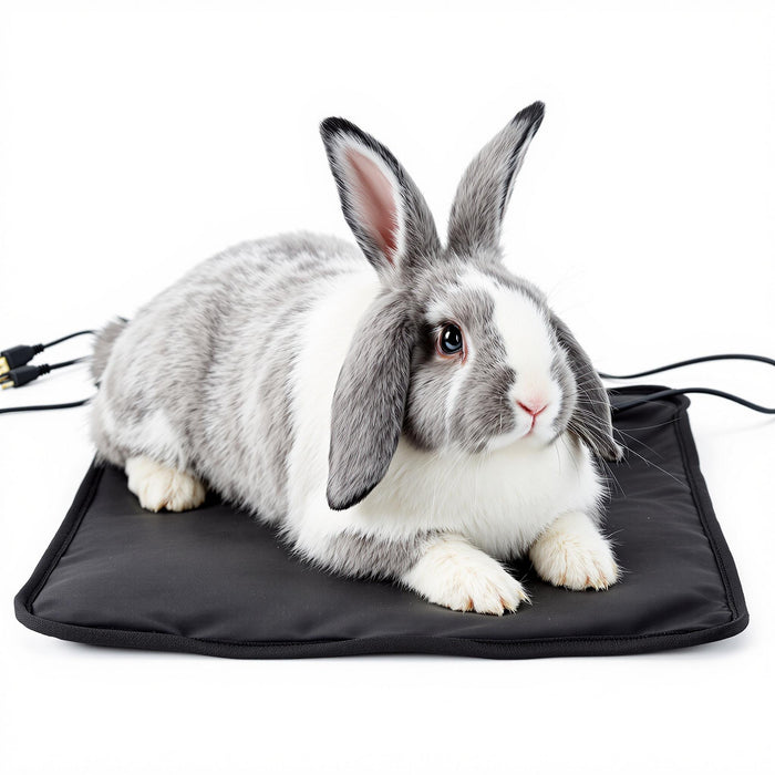 API Extra Small Plastic Heated Pet Mat for Pets 9"x 12" Thermostat Controlled, Weather-Resistant, Anti-Chew Cord