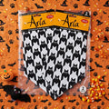 Aria Halloween Bat Houndstooth Dog Bandana One Size Pet Accessory 2-Pack