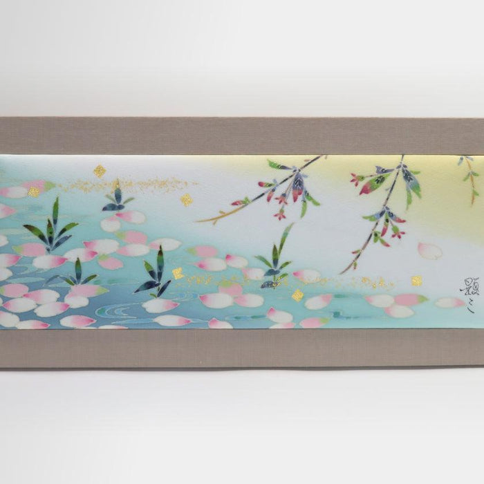[ART PANEL] FLORAL RAFT | KAGA YUZEN| KENZO MAKINO