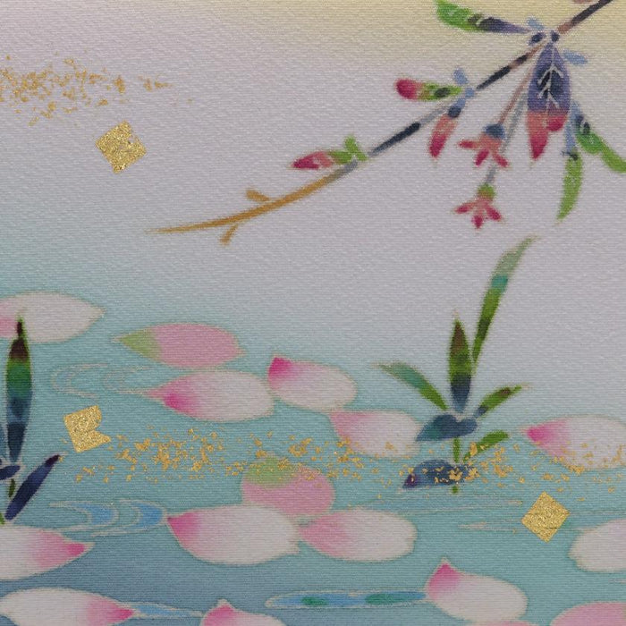 [ART PANEL] FLORAL RAFT | KAGA YUZEN| KENZO MAKINO