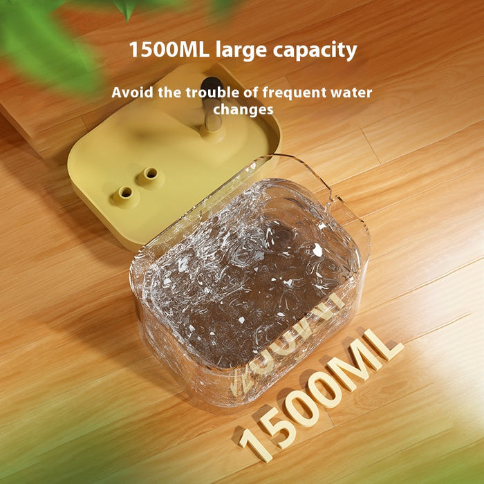 Cat Water Fountain Automatic Circulation Flow Water Fountain Kitten Drinking Water Apparatus - photo 4