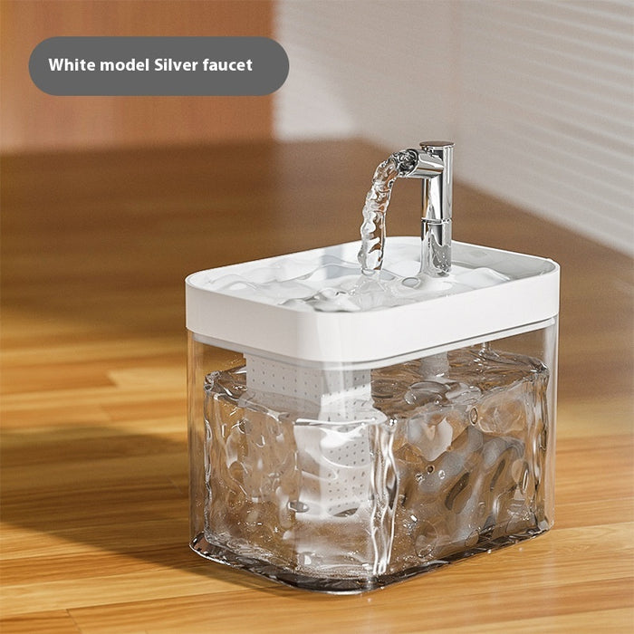 Cat Water Fountain Automatic Circulation Flow Water Fountain Kitten Drinking Water Apparatus - photo 5