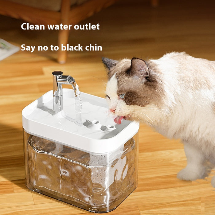 Cat Water Fountain Automatic Circulation Flow Water Fountain Kitten Drinking Water Apparatus - photo 8