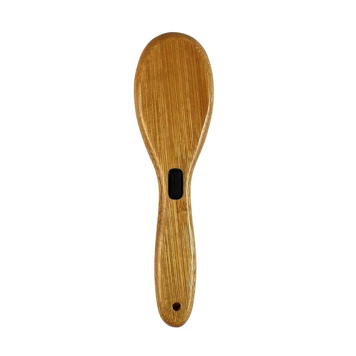 Bamboo Groom Oval Pin Brush Stainless Steel Small/medium