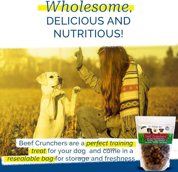 Beef Cat Pci Crunchers Lung Bites Dog Treats (8oz)