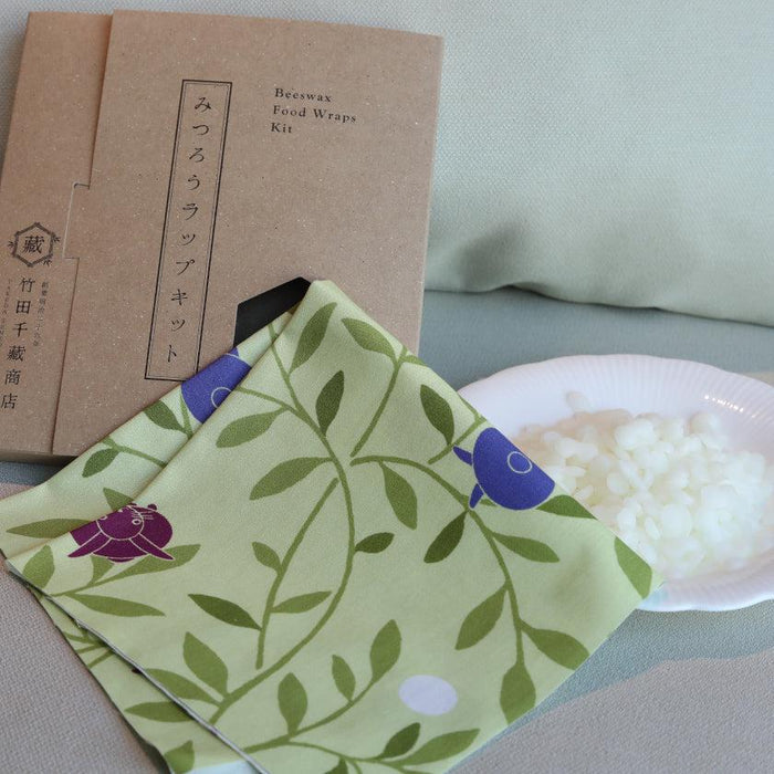 [BEESWAX WRAP] MOON AND RABBIT | HANDMADE KITS | TAKEDA SENZO STORE