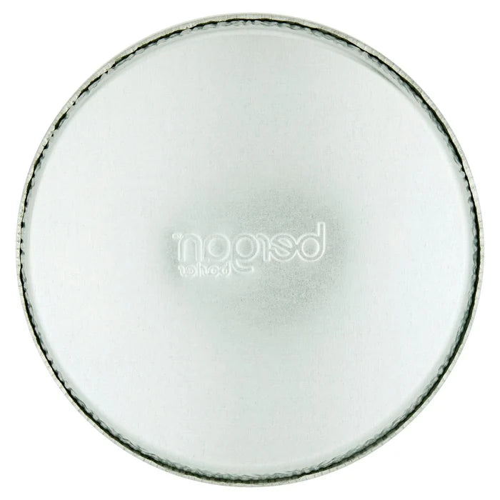 Bergan Galvanized Pet Pan 3 Quart Silver Durable Low Profile Dog Dish