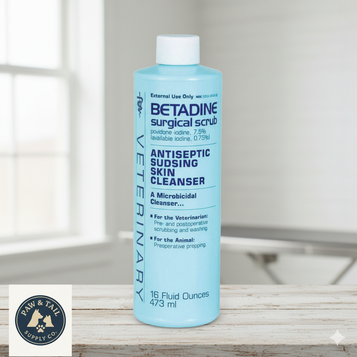 Betadine Surgical Scrub 7.5% 16 oz. Avrio Health