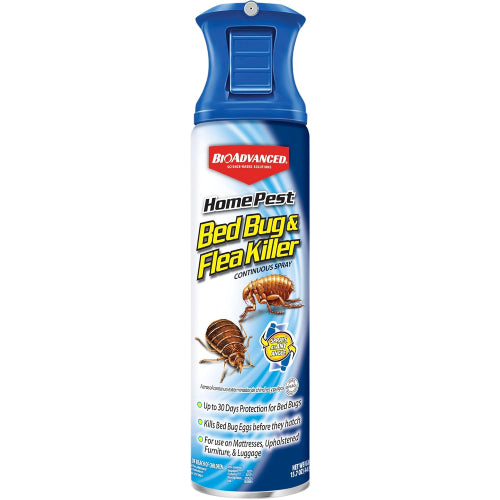 BioAdvanced Home Pest Bed Bug & Flea Continuous Spray for Home 15.7 oz
