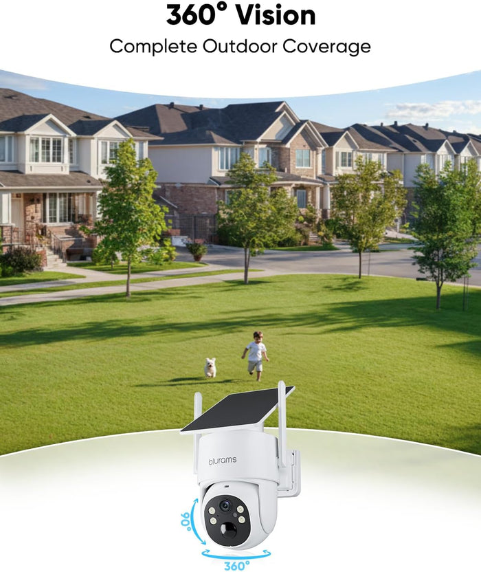 blurams 4MP Pan/Tilt Security Cameras