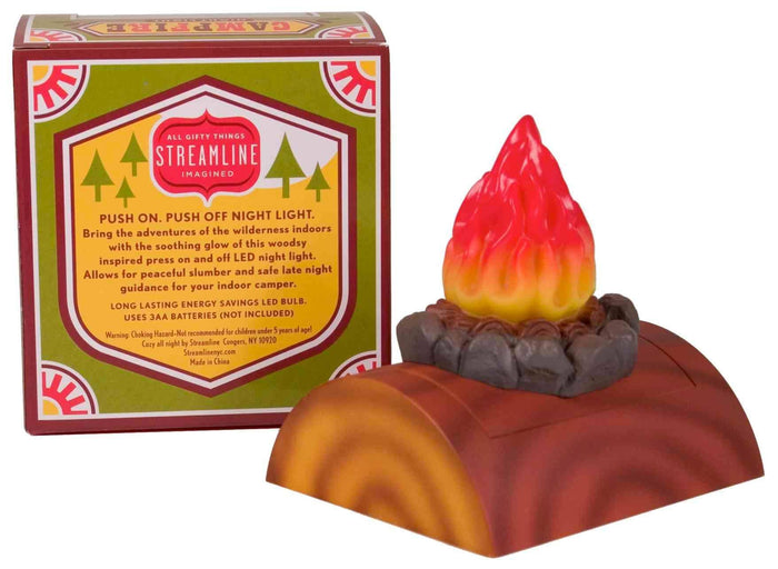 New  Campfire/ Bonfire Tap-On Night Light.