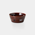 [BOWL] CAT 13 CM LUMINOUS BOWL (BROWN)  | MINO WARES | MARUMO TAKAGI