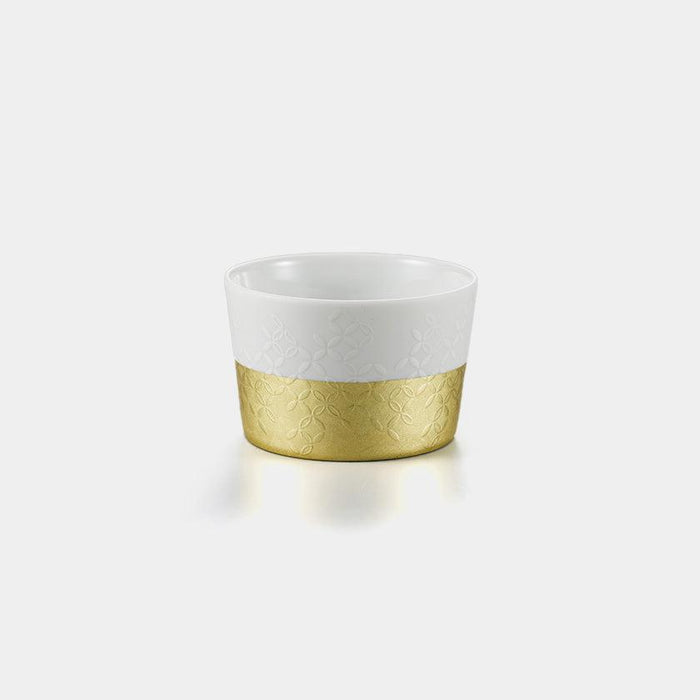 [BOWL] FOIL KOMON SHIPPO DISH | KANAZAWA GOLD LEAF | HAKUICHI