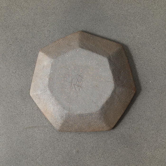 [BOWL] STONEWARE 7CORNERS BOWL | SETO WARE | SEKKI SHINGO TAKEUCHI