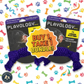 Buy 1 Get 1 Free! Playology Pork Sausage Scent Dental Rope Dog Toy Medium Dri-Tech