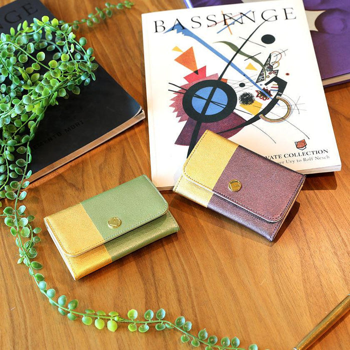 [CARD CASE] DAYBREAK CARD CASE (KYOTO GOLD LEAF FINISH) | GOLD STAMPING | GOLDREAM KYOTO