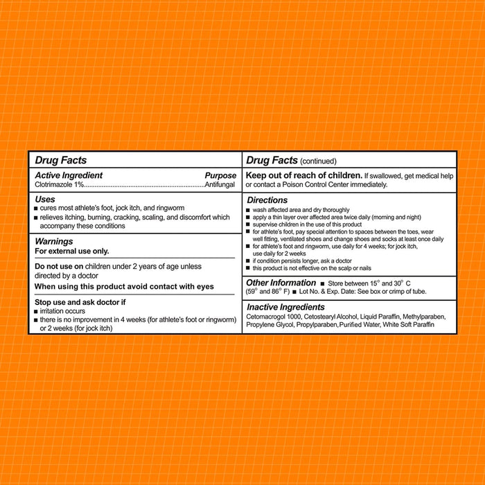 CareAll Clotrimazole 1% Athlete's Foot Antifungal Cream USP 1 oz. 3-Pack